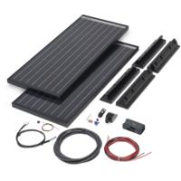 B&uuml;ttner MT 160-2 MC Black Line Solar-Komplettanlage 160  Wp