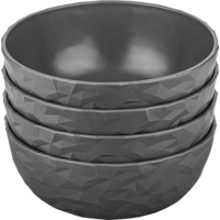 Koziol Club Bowl Schale 4-tlg. 700 ml - Nature Ash Grey