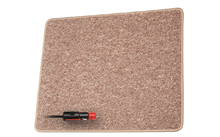 Pro Car heating carpet 12 V 40 x 80 cm light brown