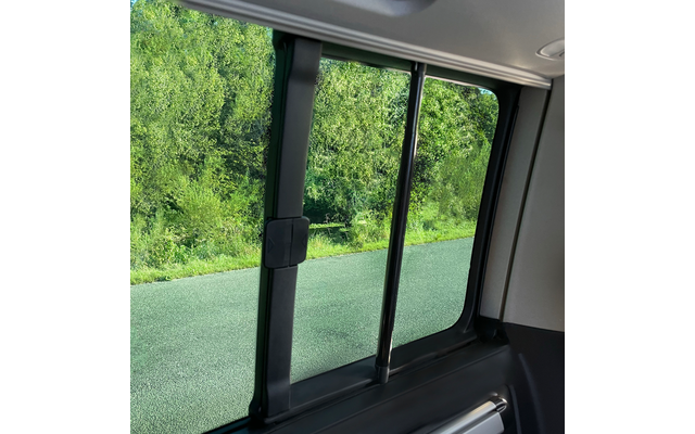 Wolfshund Fenstersicherung/Einbruchschutz für VW T5/T6 Schiebefenster