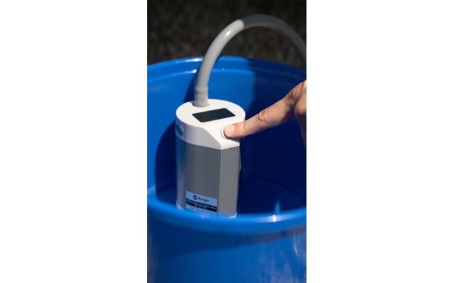 Produktbild Berger Outdoor Dusche mit digitaler Anzeige 1