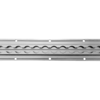 Berger Cargo 2000 Alu-Schiene silber flach