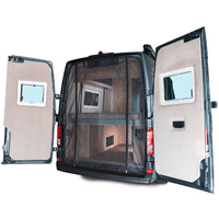 Mayr Van rear mosquito net with zipper suitable for VW Crafter/Grand California and MAN TGE with mesh size Fine-mesh