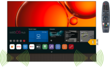 Alden Smartwide SoundPro LED-TV mit Full-HD Display und integrierter Stereo-Soundbar