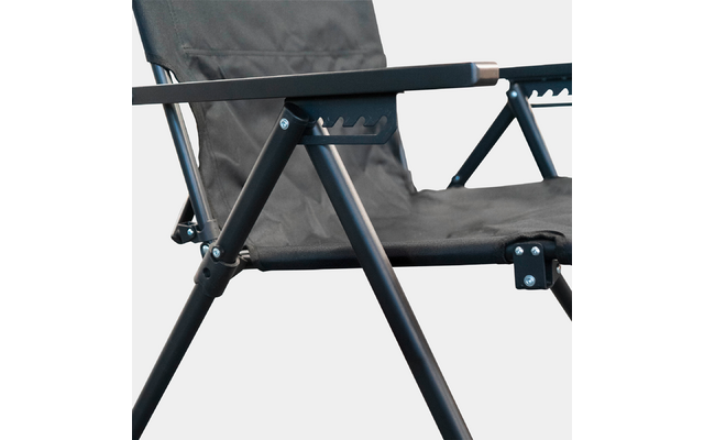 Produktbild Horntools Campingstuhl Recliner faltbar verstellbare R&uuml;ckenlehne bis 150 kg 1