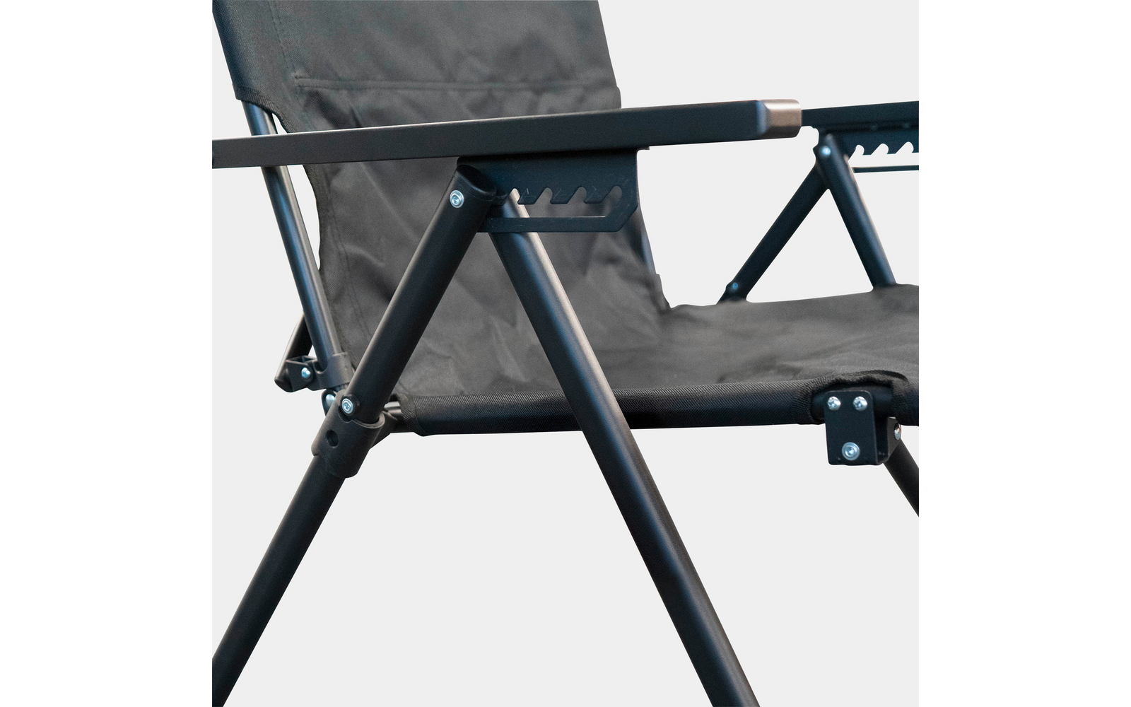 Produktbild Horntools Campingstuhl Recliner faltbar verstellbare R&uuml;ckenlehne bis 150 kg 1