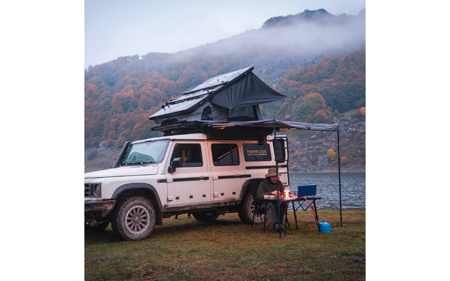 Produktbild Horntools Campingstuhl Recliner faltbar verstellbare R&uuml;ckenlehne bis 150 kg 1