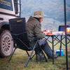 Kleines Produktbild Horntools Campingstuhl Recliner faltbar verstellbare R&uuml;ckenlehne bis 150 kg 1