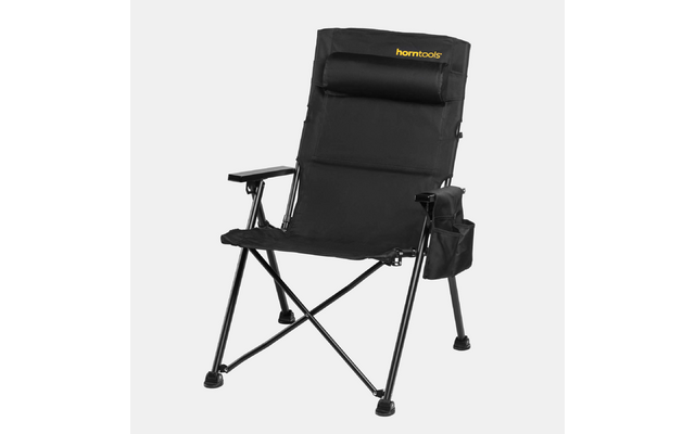Product image Horntools camping chair Recliner foldable adjustable backrest up to 150 kg 1