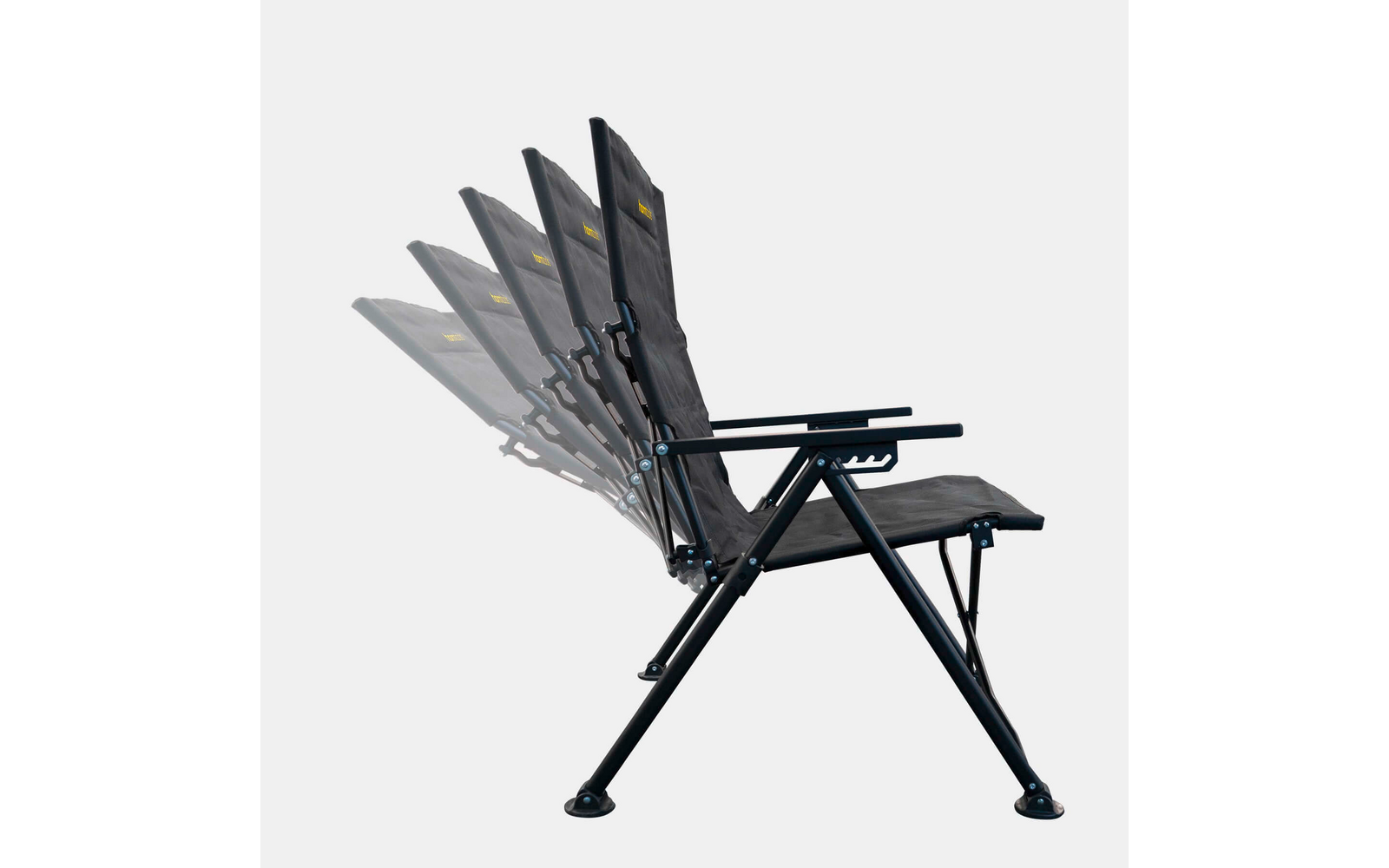 Product image Horntools camping chair Recliner foldable adjustable backrest up to 150 kg 1