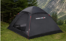 522905 - High Peak Monodome XL 4-persoons koepeltent zwart