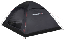High Peak Monodome XL freestanding single roof dome tent 4 people black