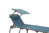 Berger Slimline Dreibein Sonnenliege persisch-blau