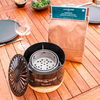 Kleine productafbeelding Feuerhand Tischgrill Kohle 1 kg Nachf&uuml;llpack f&uuml;r Tamber Tischgrill 1