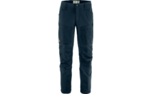Dark blue work pants with multiple pockets