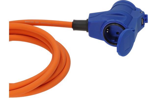 Produktbild Brennenstuhl CEE Camping Verl&auml;ngerungskabel CEE Stecker Winkelkupplung Schutzkontakt Steckdose 230 V / 16 A 1