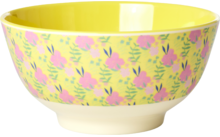 Rice melamine bowl with Sunny Days print