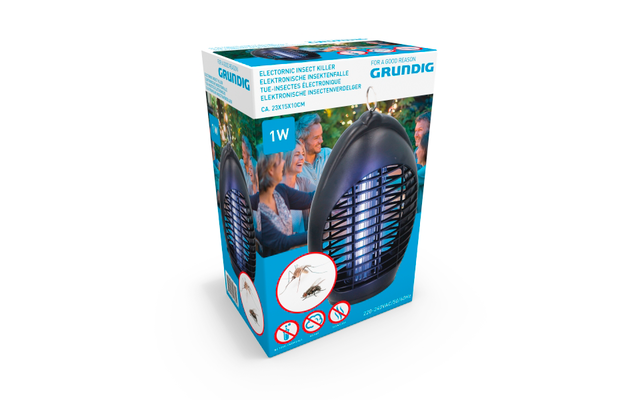 Grundig Insectenval 1W 230 V ABS