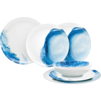 Vajilla de 16 piezas de melamina Deep Sea Berger