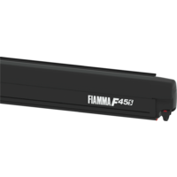 Toldo de pared Deep Black lona Royal Grey F45s 325 Fiamma