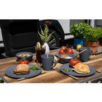 Berger serviesset Kynne blauw - 16-delige set