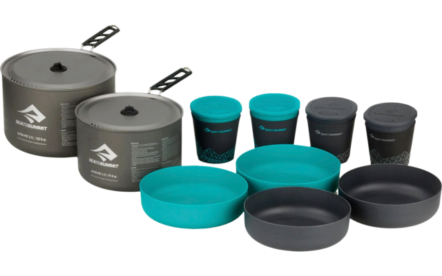 Sea to Summit Alpha Cookset 4.2 Pacific Blue / Grey