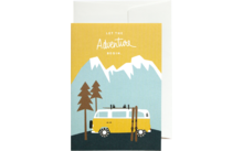 Greeting card - Bus adventure