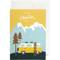 Carte de v&oelig;ux Bulli Home Bus adventure