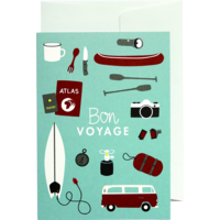 Carte de voeux Bus adventure