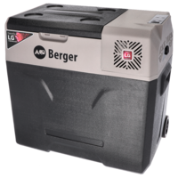 Berger B50-T Kompressor Kühlbox mit Rollen 12/24/230V 49 Liter