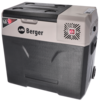 Berger B50-T Kompressor K&uuml;hlbox mit Rollen 12V 24V 230V  49 Liter