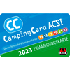 Guide de camping ACSI CampingCard 2023 avec carte de réduction Édition allemande