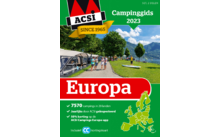 Guide de camping ACSI Europe 2023 avec carte de réduction CampingCard (version allemande)