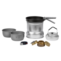 Trangia Trangiak&ouml;k 27-0 UL / HA Campingkochset 4- teilig mit Spiritusbrenner Set 6