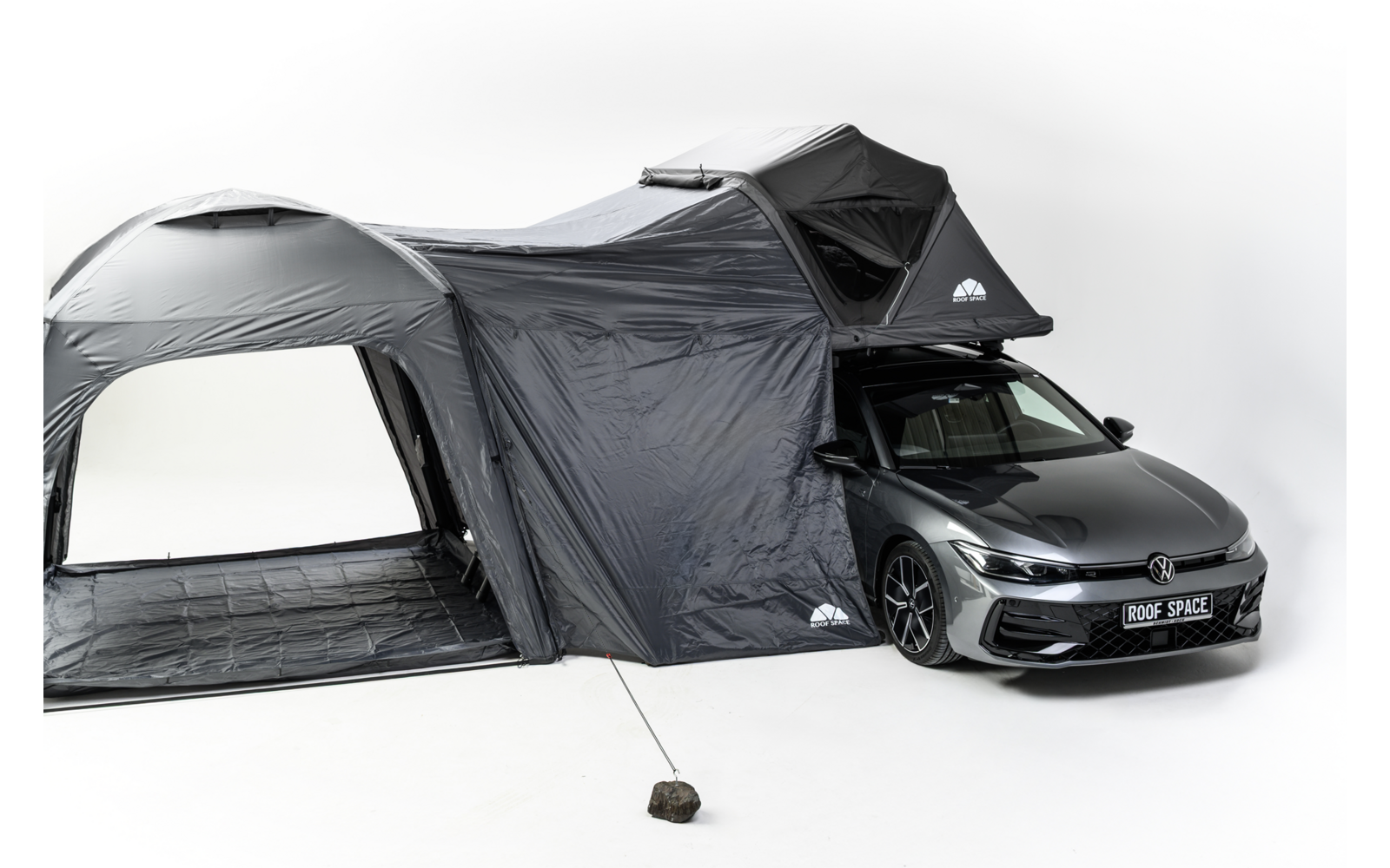 Produktbild Roof Space Family Base Vorzelt freistehend 3 x 3 Meter passend f&uuml;r Dachzelt Roof Space  1