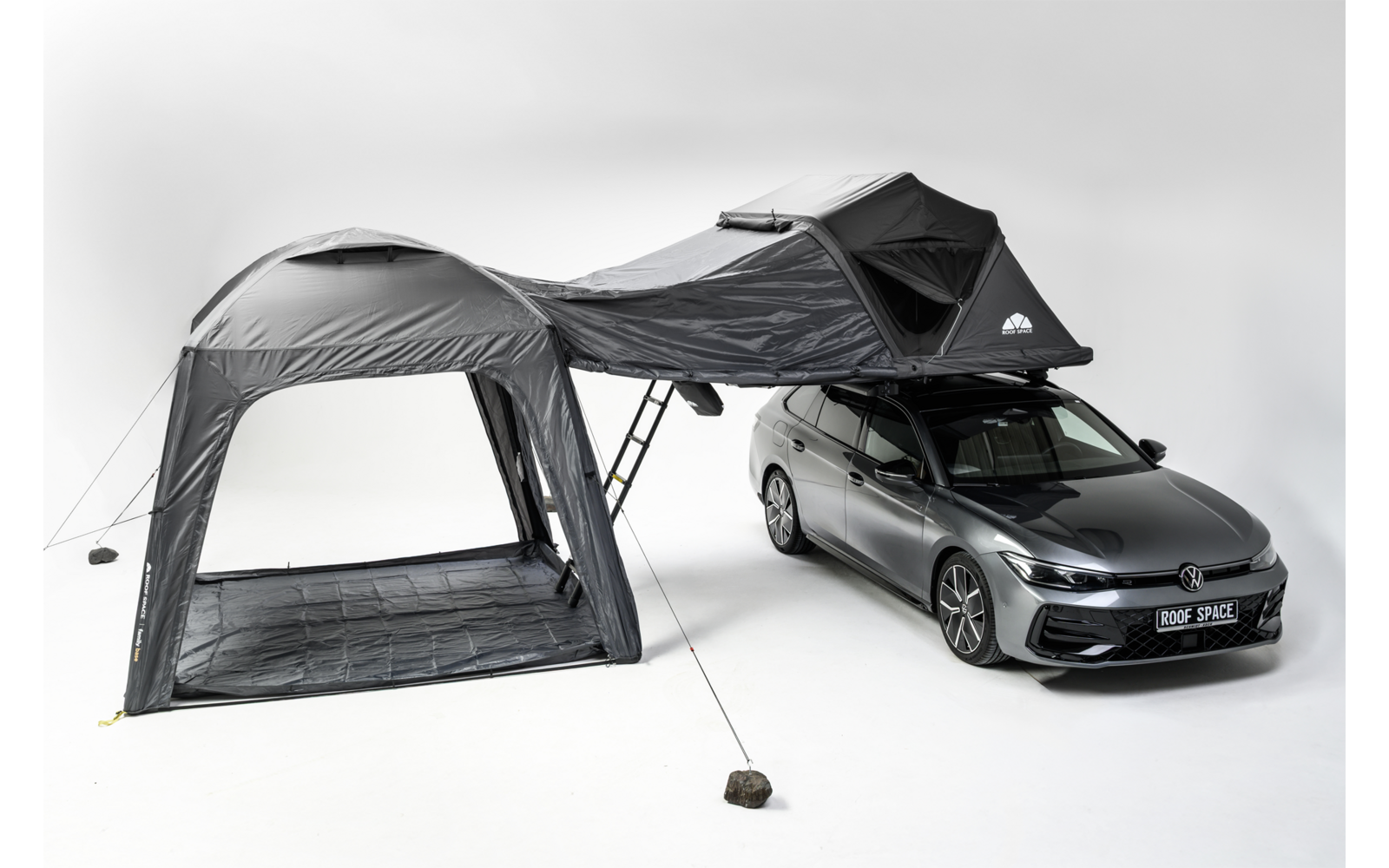 Produktbild Roof Space Family Base Vorzelt freistehend 3 x 3 Meter passend f&uuml;r Dachzelt Roof Space  1