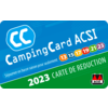 ACSI CampingCard 2023 Guide de camping avec carte de réduction Édition française