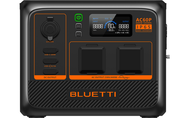 BLUETTI Portable Power Station AC60P-Black-EU jetzt bestellen!