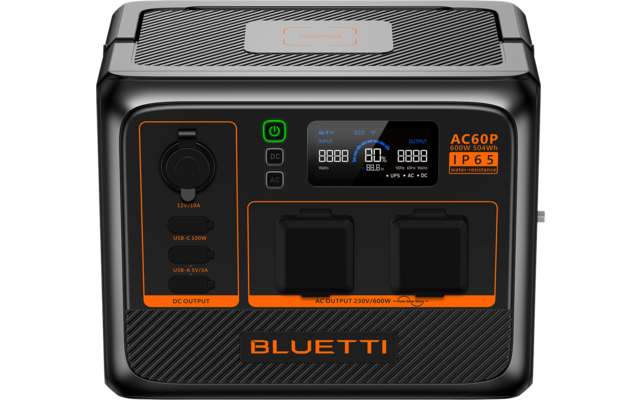BLUETTI Portable Power Station  AC60P-Black-EU
