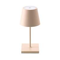 Sigor Lampe de table &agrave; accu Nuindie mini 250 mm beige dunaire