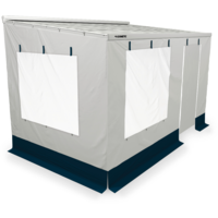 Dometic CampRoom PerfectWall C&ocirc;t&eacute;s de la tente du store hauteurs de 2,90 - 3,19 m/ longueur 2,50 m