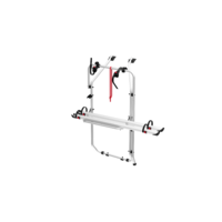 Fiamma Heck Fahrradtr&auml;ger Carry-Bike VW T5 D / T6 D Fahrradtr&auml;ger f&uuml;r 2 Fahrr&auml;der, E-Bike geeignet (Silber)