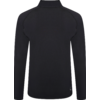 Zwart shirt met lange mouwen van achteren