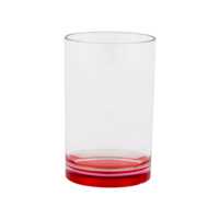 Verre &agrave; eau avec fond color&eacute; Rainbow 4pcs. Colour Line Gimex