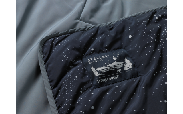 Stellar Blanket Couverture de camping 191 x 142 x 2,5 cm Space Case Print