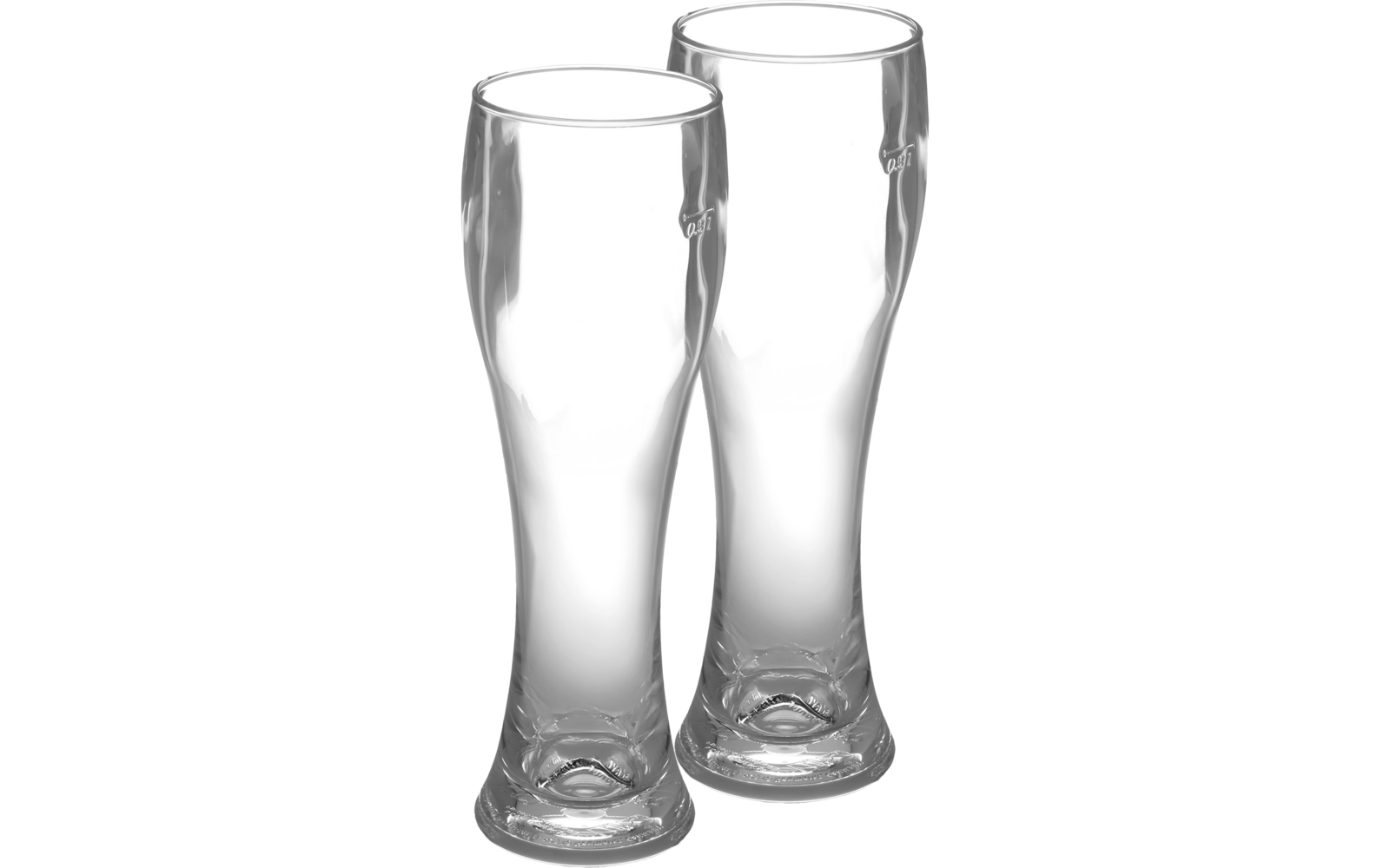 Produktbild Berger Acryl Wei&szlig;biergl&auml;ser 500 ml (2er Set) 1