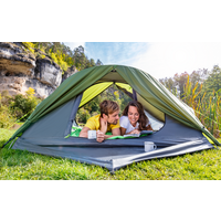 Mountain Guide Trekkingzelt Carpi II Dunkelgrün für 2 Personen