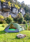 Mountain Guide Trekkingzelt Carpi II Dunkelgrün für 2 Personen