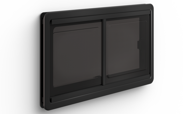 Imagen del producto Ventana corredera con oscurecimiento y mosquitera de doble acristalamiento PUR-Win S10 Dometic 1