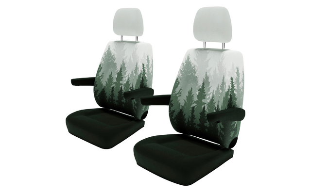 Drive Dressy Stoelbekleding Set VW T6/T6.1 Transporter (vanaf 2015) Stoelbekleding Set Voorstoelen